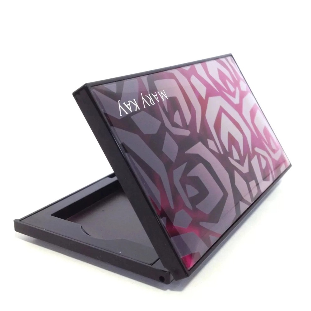 Mary Kay Black and Pink Perfect Pallet Geometric Empty Case‎